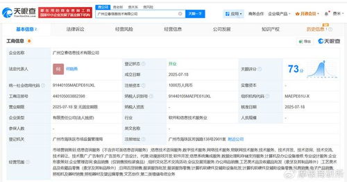 螞蟻集團子公司成立立春信息技術(shù)公司，深化技術(shù)咨詢布局